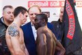 Рой Джонс мл. и Энцо Маккаринелли - церемония взвешивания