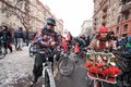 Первый зимний Московский Велопарад