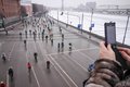 Первый зимний Московский Велопарад