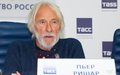 Пьер Ришар на пресс-конференции в ТАСС