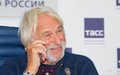 Пьер Ришар на пресс-конференции в ТАСС