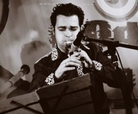 "Сны Востока" ARGISHTY армянский дудук/блур/нэй и О.Каурова (живопись на воде)