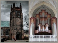 Загадочный Терменвокс в дуэте с органом