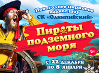 Цирковое водное шоу "Пираты подземного моря"