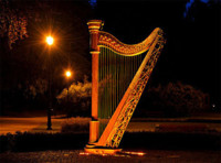 Романтический вечер для арфы, органа и саксофона.  Страсти по Испании