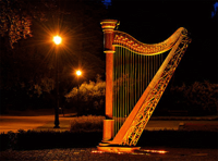 Романтический вечер с органом, арфой и саксофоном. Кино и джаз