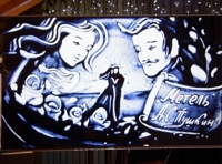 Волшебство песочной анимации. А.С.Пушкин "Метель"