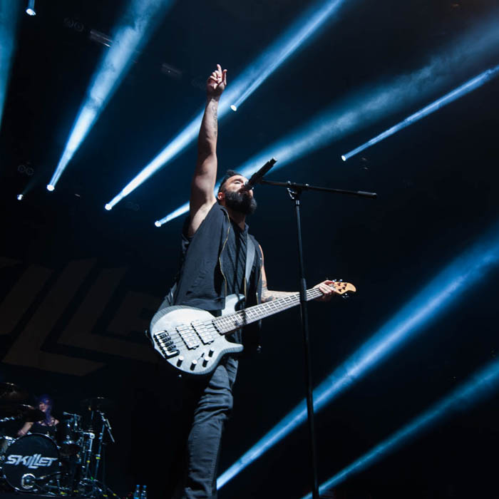 SKILLET UNLEASHED TOUR 2016 фото видео отчёт